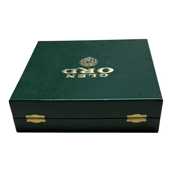 VTG Glen Ord Distillery Thistle Whiskey Glasses – Set of 2 w/Box – Scotland Coll - Picture 4 of 7